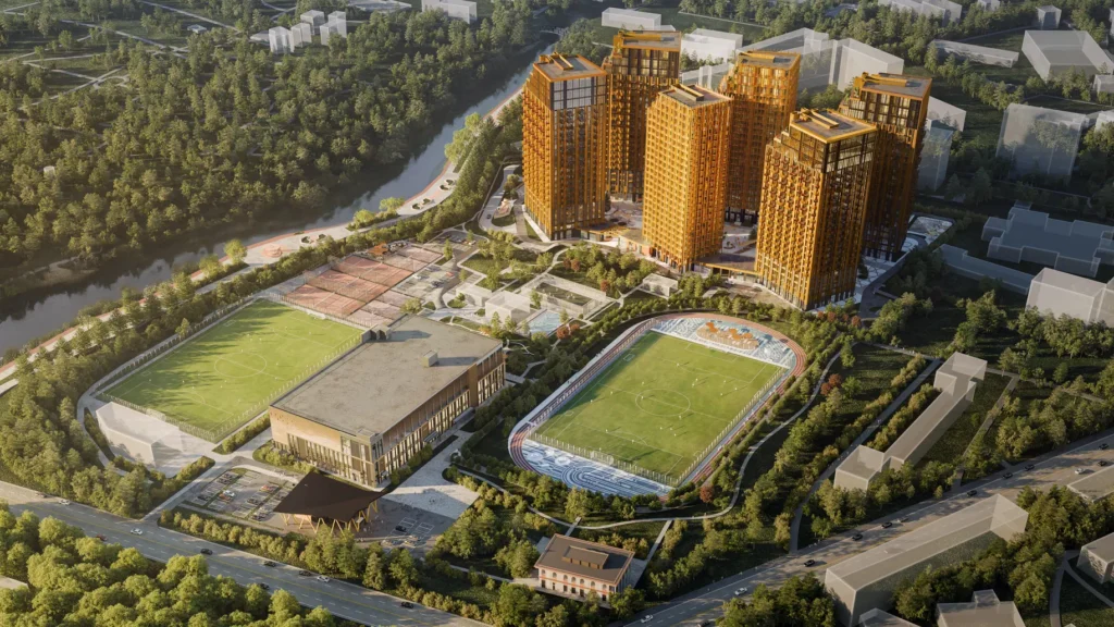 О жилом комплексе Союз в Москве у метро Ботанический сад